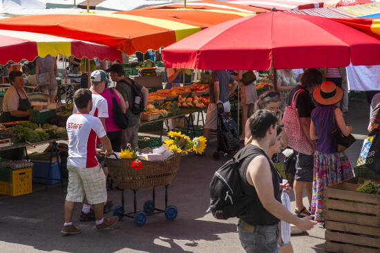 Folkloristische Märkte in Vevey–La Tour