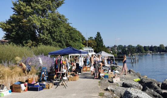 Les Puces de Nyon, Quartier de Rive, Nyon
