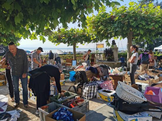 Les Puces de Nyon, Quartier de Rive, Nyon