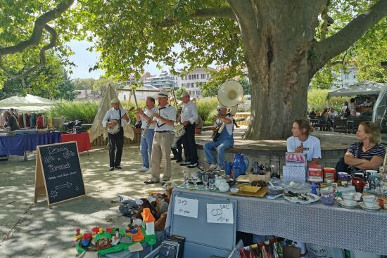 Les Puces de Nyon, Quartier de Rive, Nyon