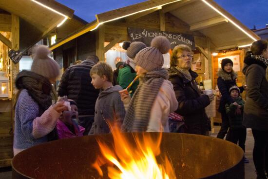 Weihnachtsmarkt von Villars