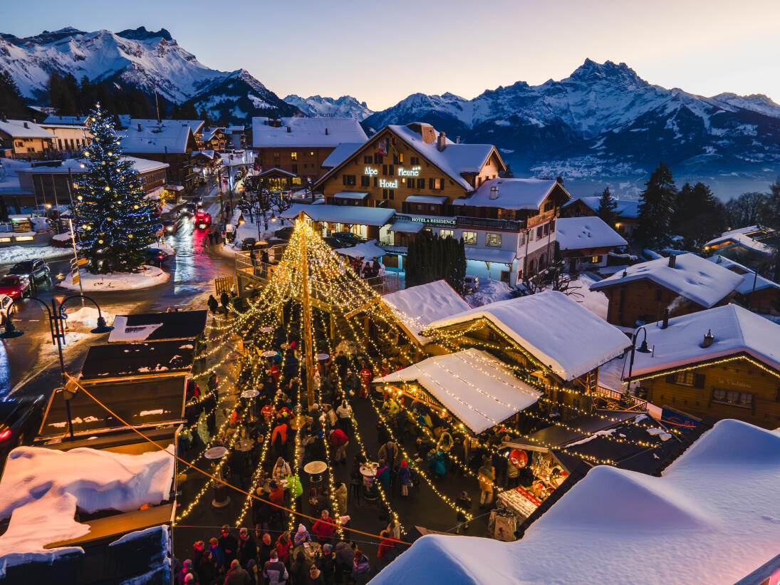 Winter concerts on the Place du Marché
