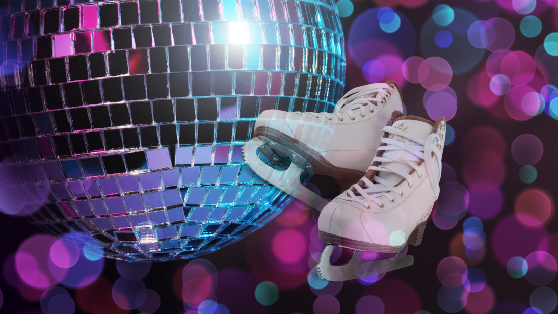 Disco sur glace à Villars