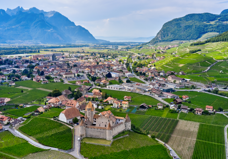 Museum der Rebe des Weins und der Etikette im Château d’Aigle