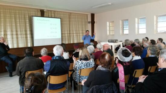 Christmas market in the castle of Morges