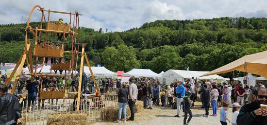 BioAgri, roue manuelle, stands, Moudon