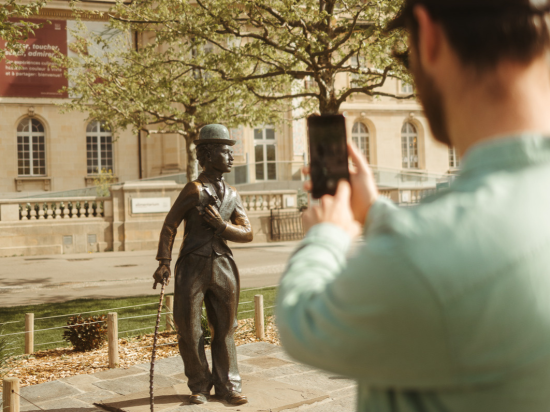 Statue Charlie Chaplin