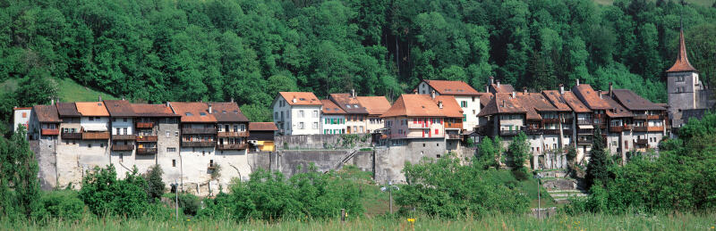 Oberstadt von Moudon