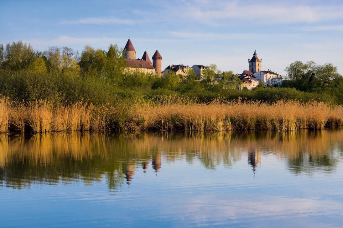 Mittelalterliche Stadt Estavayer-le-Lac