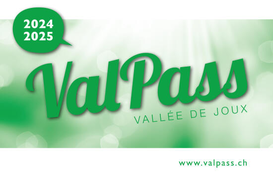 ValPass, la carte d'hôtes de la Vallée de Joux