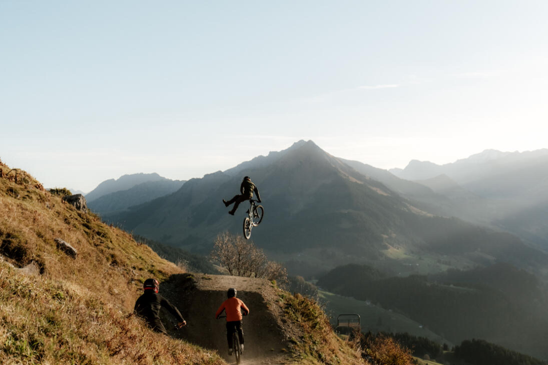 Technique pilotage, journée bike Park