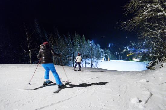 Beleuchtete Pisten - St-Cergue
