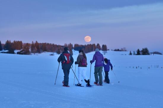 Raquettes à neige - Sainte-Croix/Les Rasses