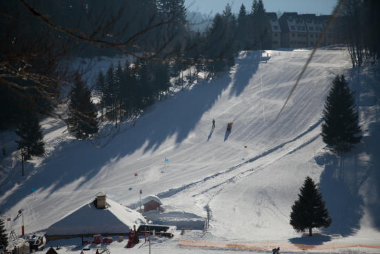 Espace loisirs de Basseruche en hiver