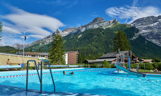 Swimming pools and lakes