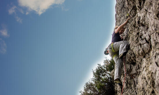 Der Boulderfelsen - Oldenegg