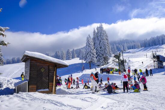 Jura sur Léman - La Dôle ski area
