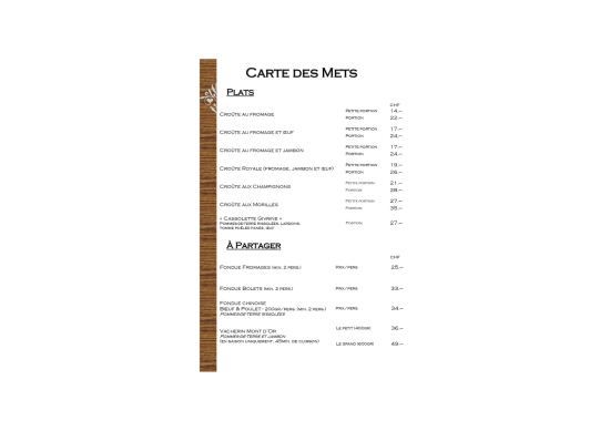 Restaurant de la Givrine