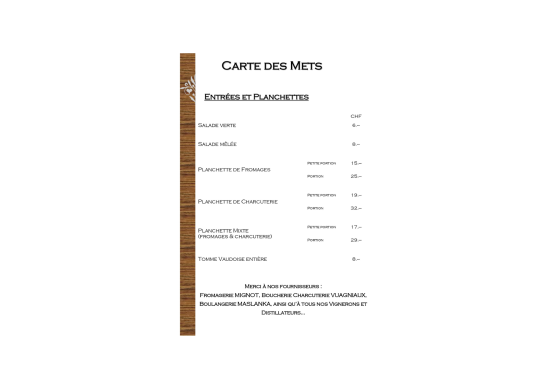 Restaurant de la Givrine