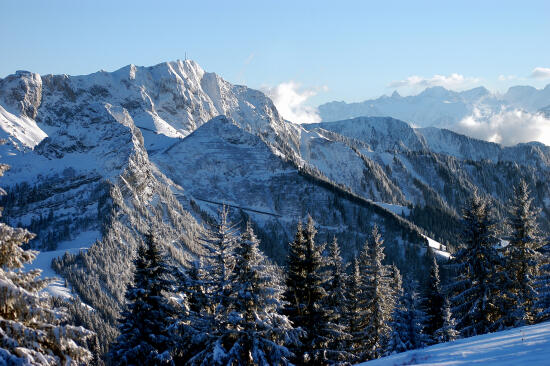 Les Rochers-de-Naye et la Dent de Jaman