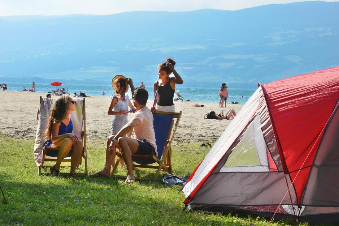 Campingplatz La Menthue