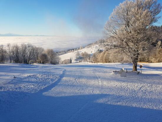 Téléski et Piste éclairée de Mauborget