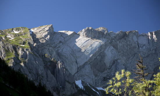 View of the Miroir d'Argentine from Solalex