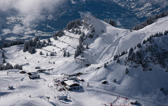 Train Bex-Villars-Bretaye (BVB) R74