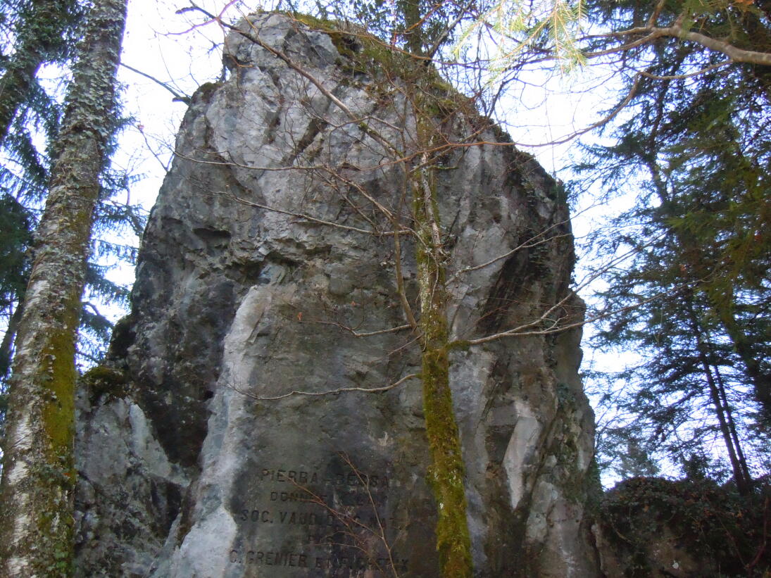 Géotope du Chablais - Les blocs erratiques