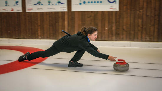 Curling à Leysin