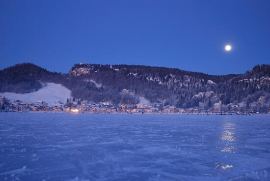 Lacs gelés à la Vallée de Joux