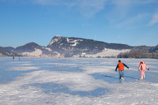 Lacs gelés à la Vallée de Joux