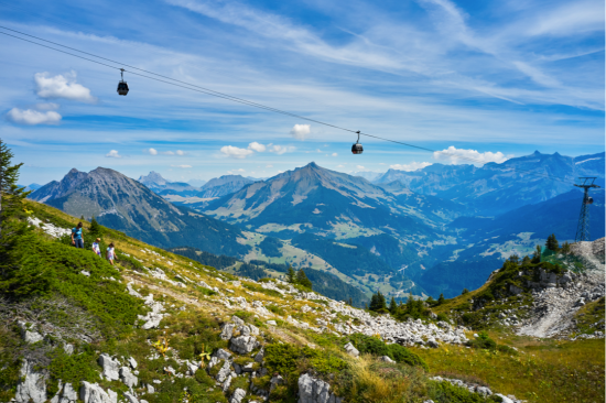 Télécabine Leysin - La Berneuse