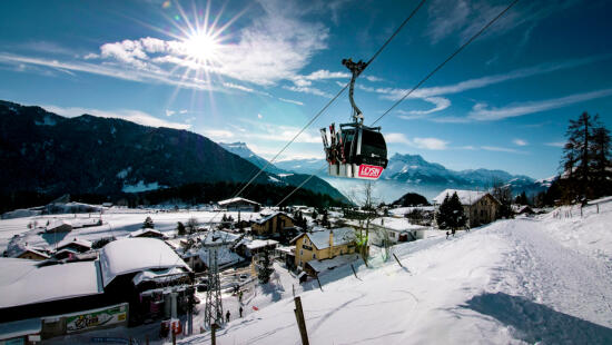 Télécabine Leysin - La Berneuse