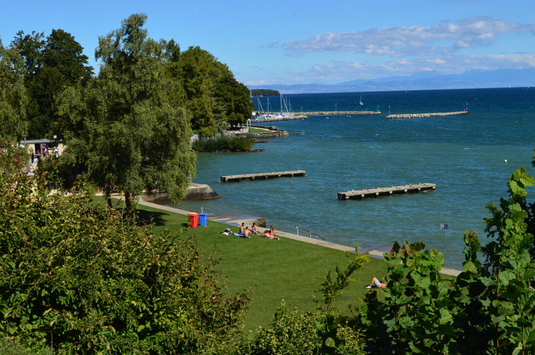 Plage des Trois-jetées - Nyon