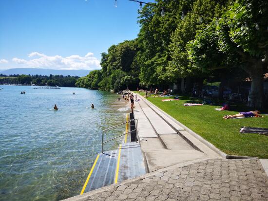 Plage de Promenthoux - Prangins