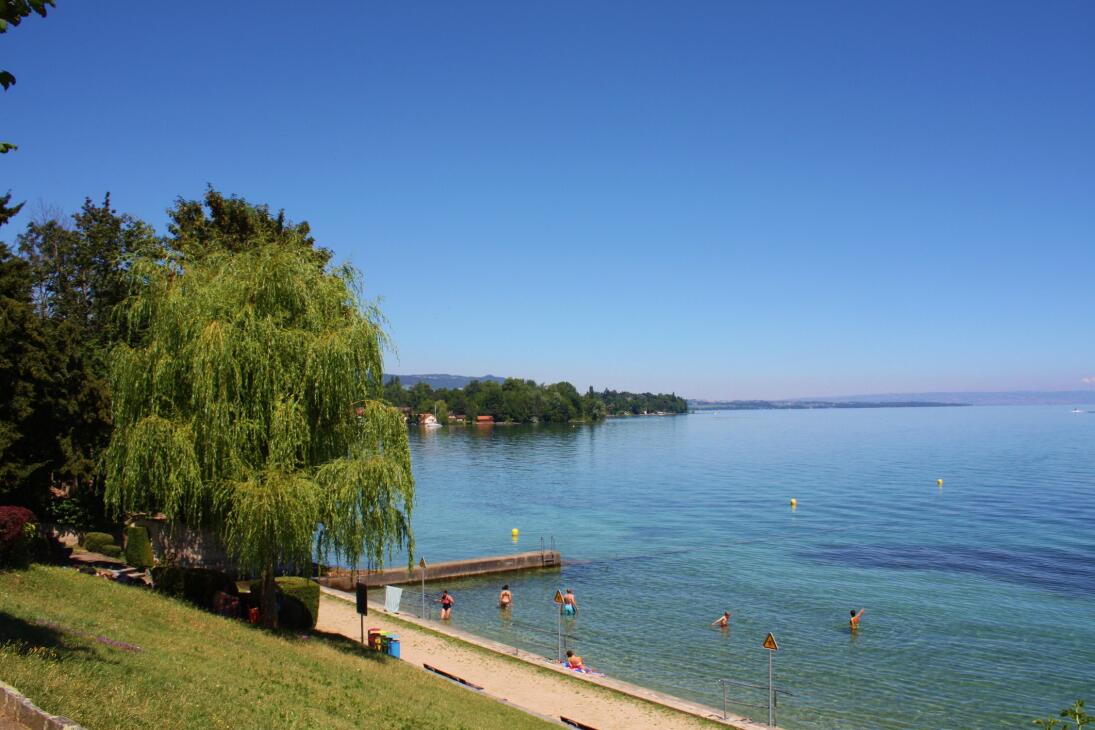 Plage de la Falaise, Gland