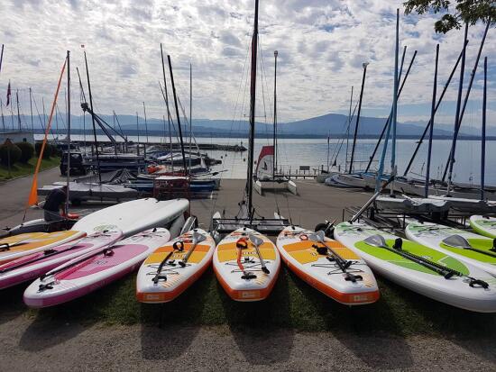 Stand up Paddle et Stand up Paddle Yoga - Crans