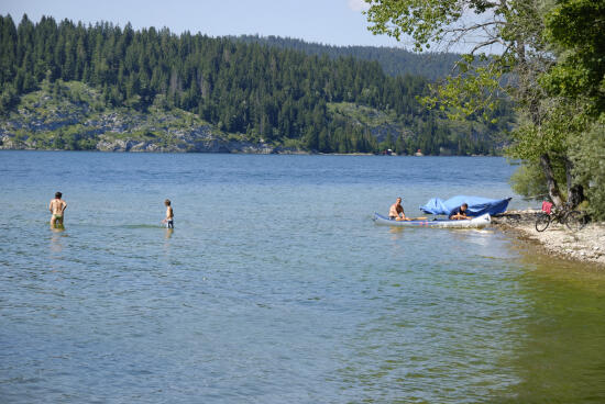 Plage Lac de Joux