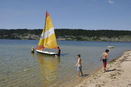 Plage Lac de Joux