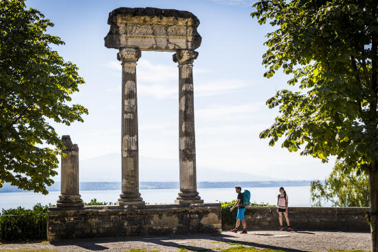les Colonnes romaines de Nyon