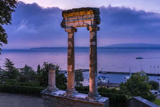 les Colonnes romaines de Nyon