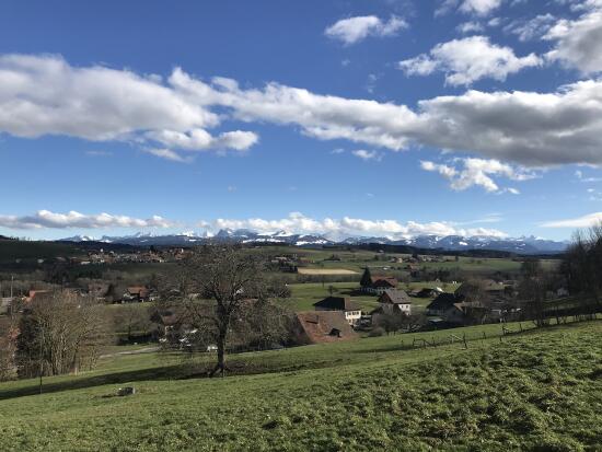 Randonnées dans Moudon et région