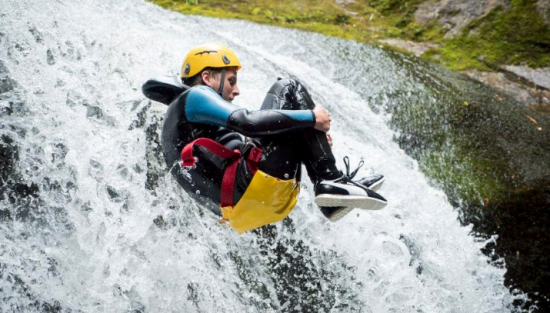 Canyoning of the Hongrin