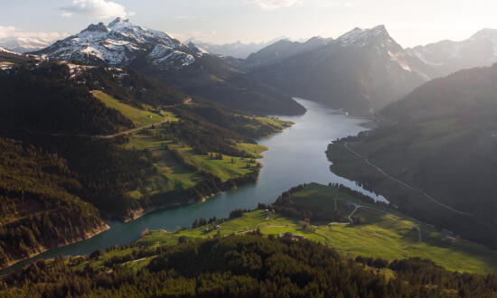 Lake Hongrin from Monts Chevreuils - Spring - Monts Chevreuils - Dylan Nicolier