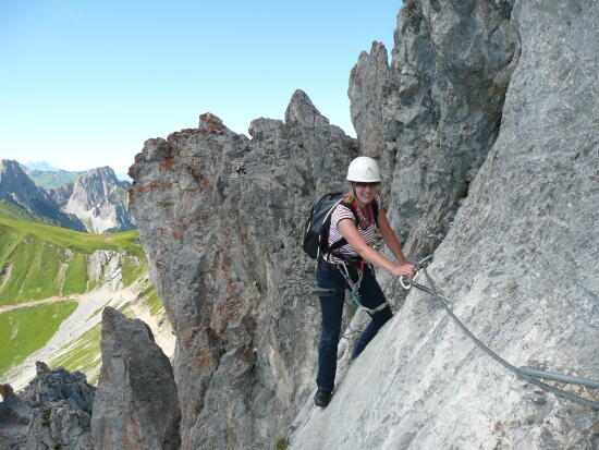 Videmanette Via Ferrata, route 2