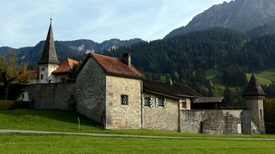 The church of Rougemont