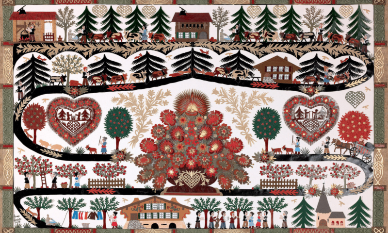 Cutting by Anne Rosat - no season - Pays-d'Enhaut - Pays-d'Enhaut Région