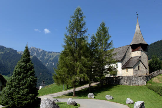 the church in Rossinière - Summer - Rossinière - Pays-d'Enhaut Région
