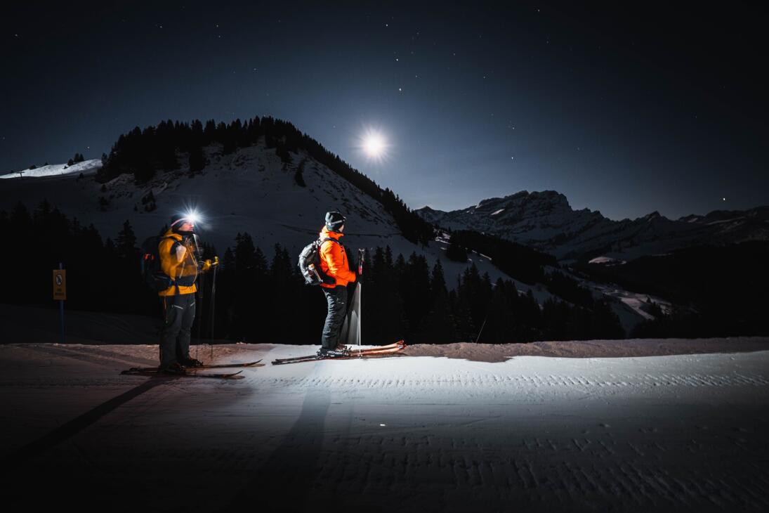 Nachtskitouren dienstags in Villars